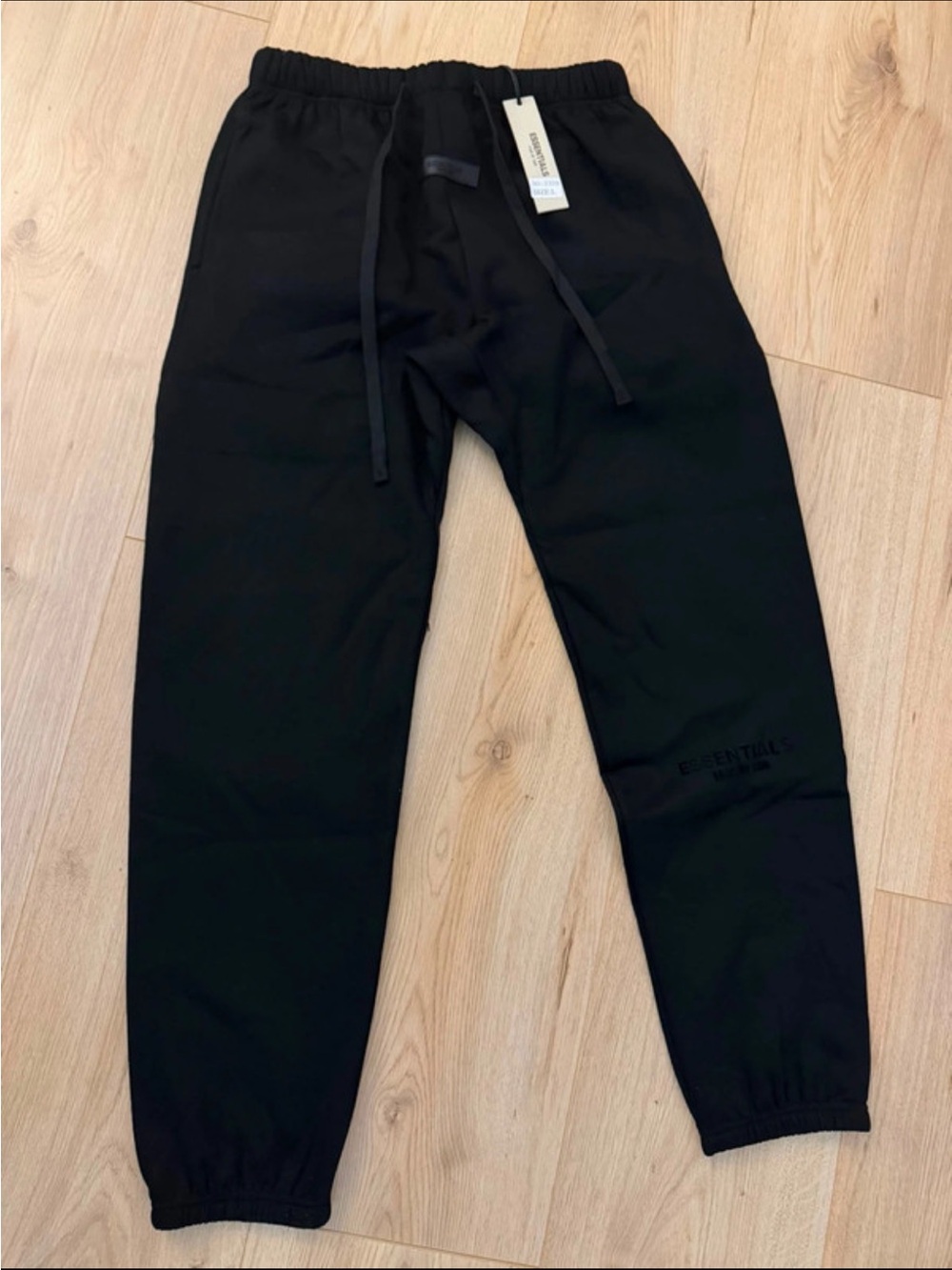 Extra Small Essentials Black Jogger Pants With Dustbag